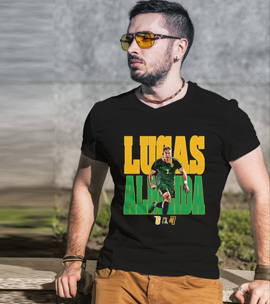 Lucas Almeida Siena Soccer 7 NCAA 26 T-Shirt