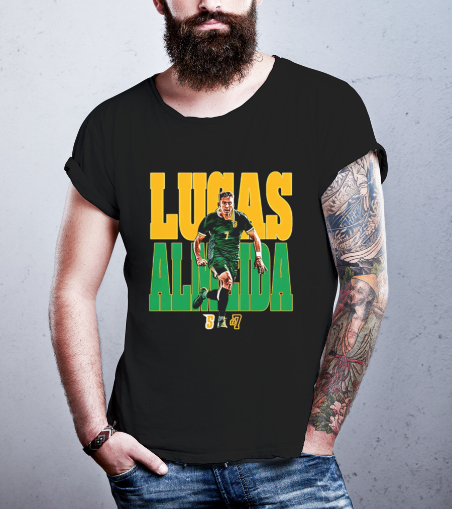 Lucas Almeida Siena Soccer 7 NCAA 26 T-Shirt