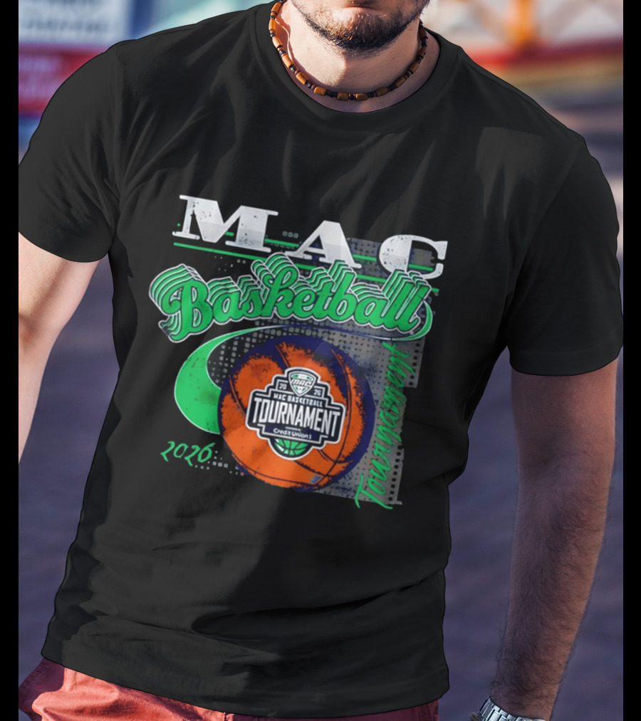 MAC 2026 Basketball Tournament Credit Union T-Shirt
