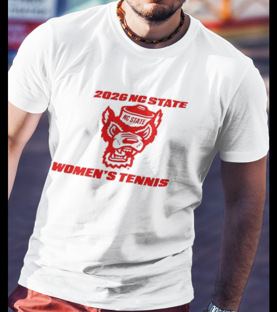 2026 NC State Women's Tennis Wolfpack T-Shirt