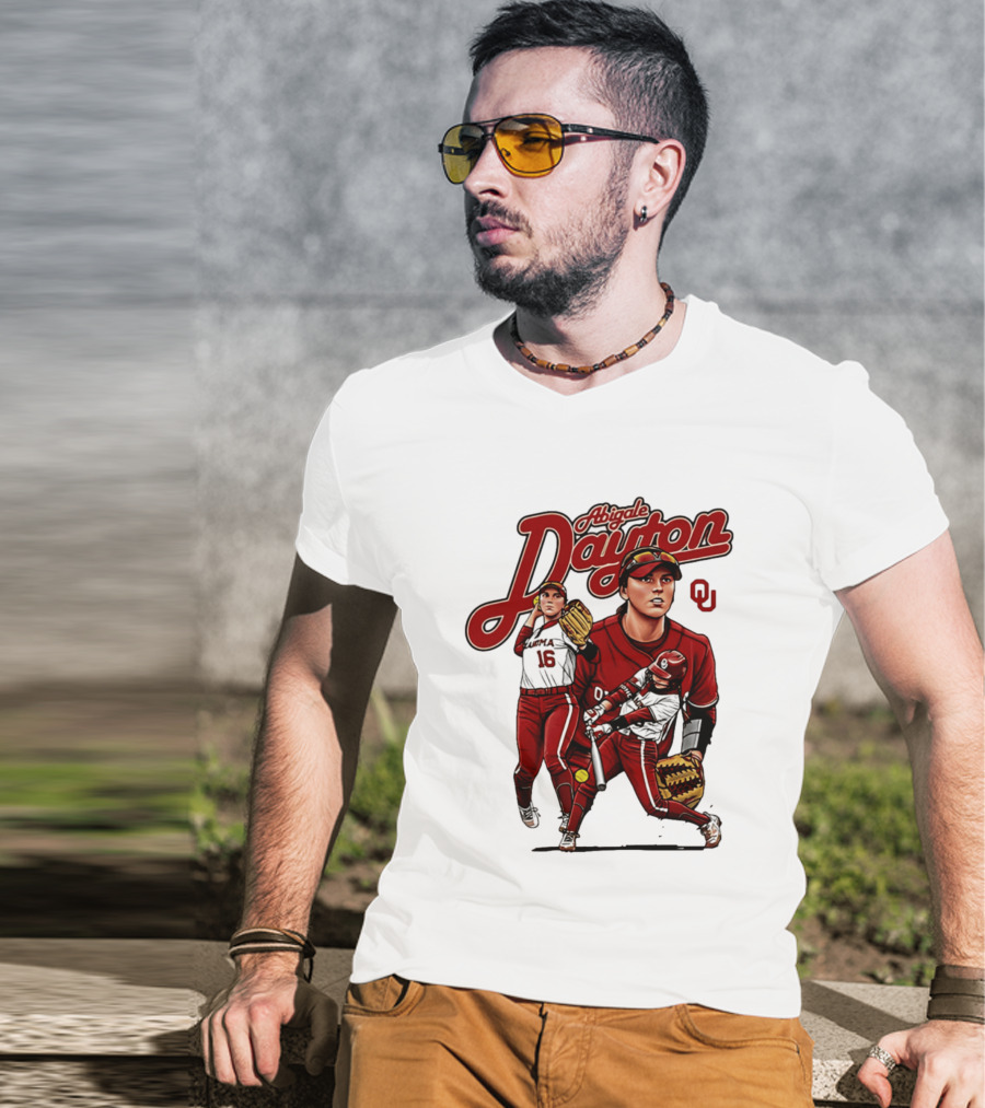 Abigale Dayton Oklahoma Softball NCAA Player OU T-Shirt