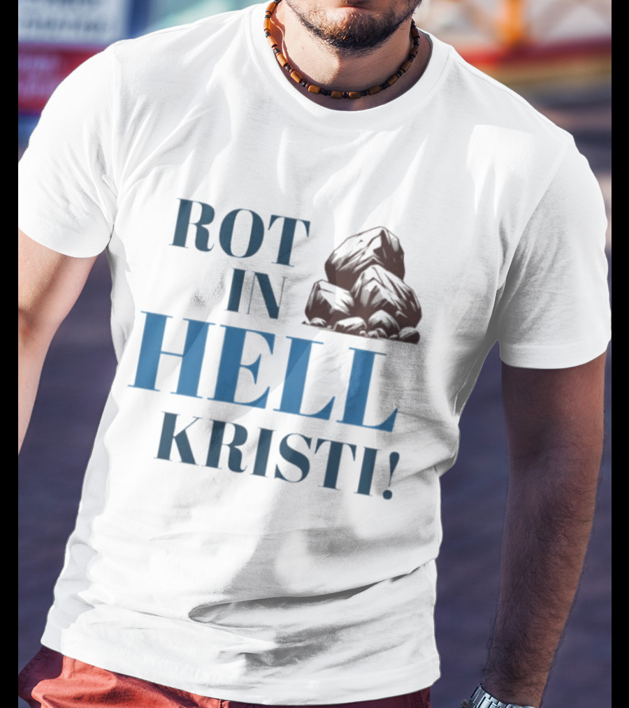 RIP Cricket Rot In Hell Kristi Noem Rocks T-Shirt