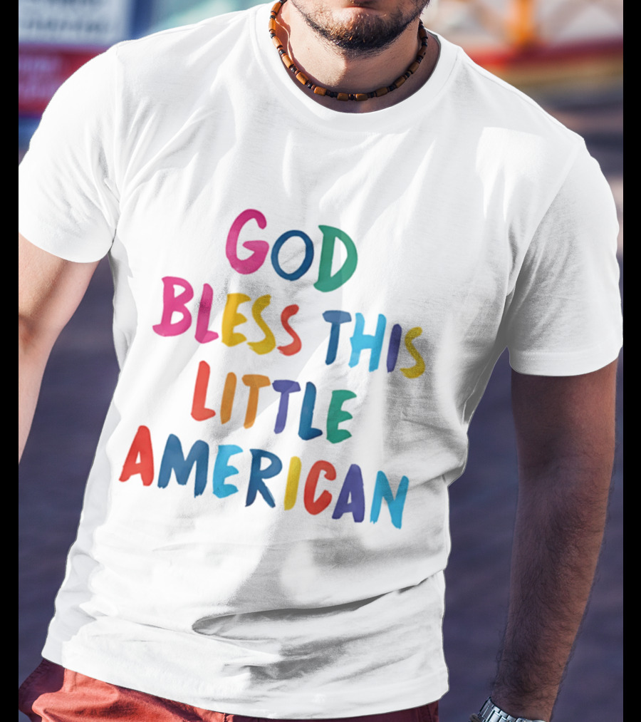 God Bless This Little American T-Shirt