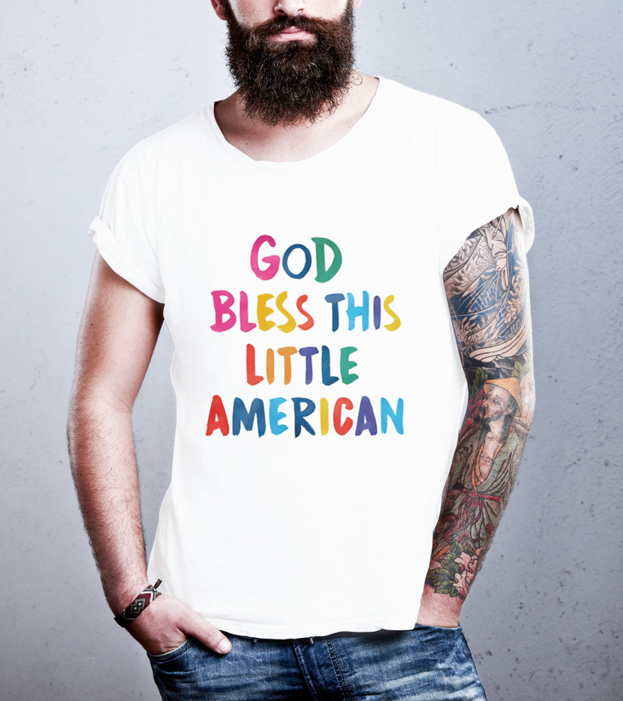 God Bless This Little American T-Shirt