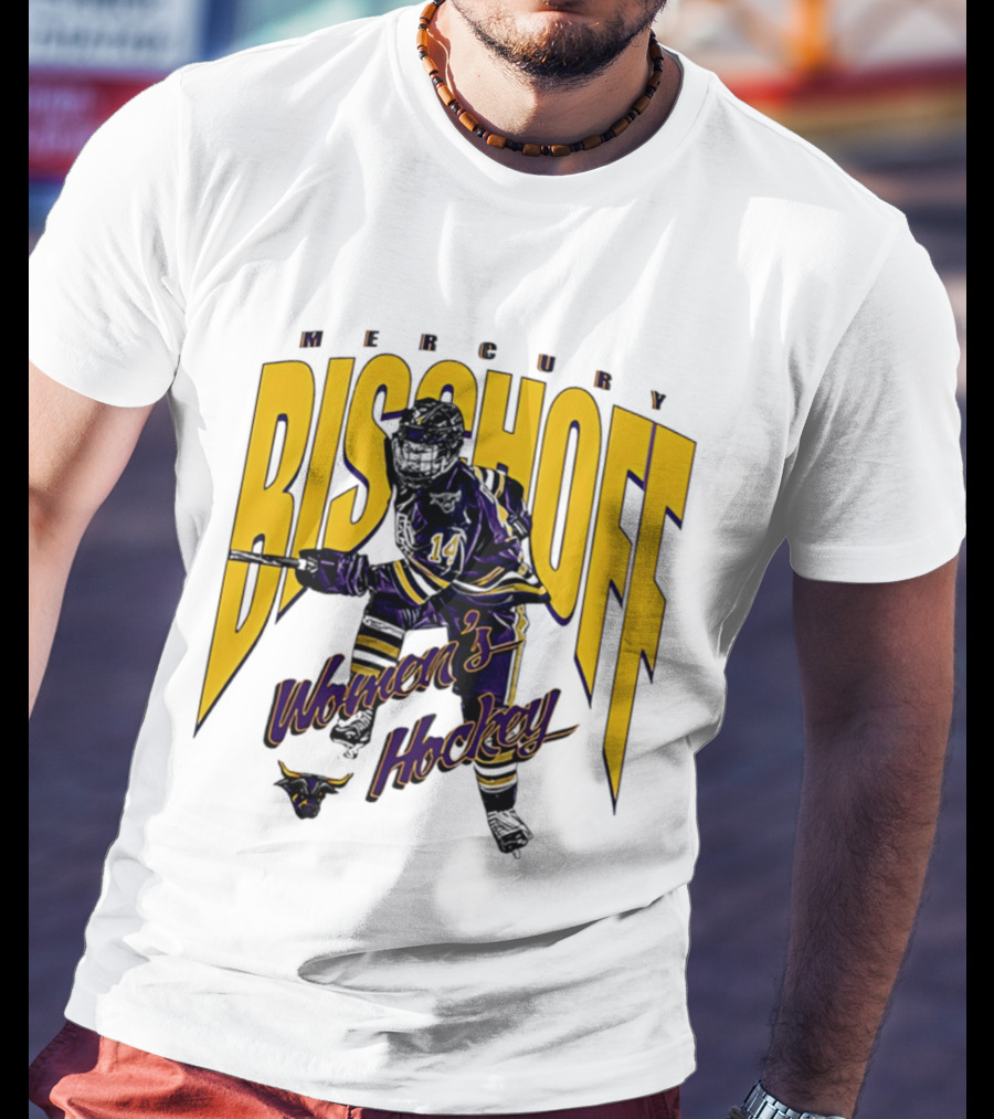 Mercury Bischoff Women's Hockey Minn. St Ice Hockey NCAA '26 T-Shirt