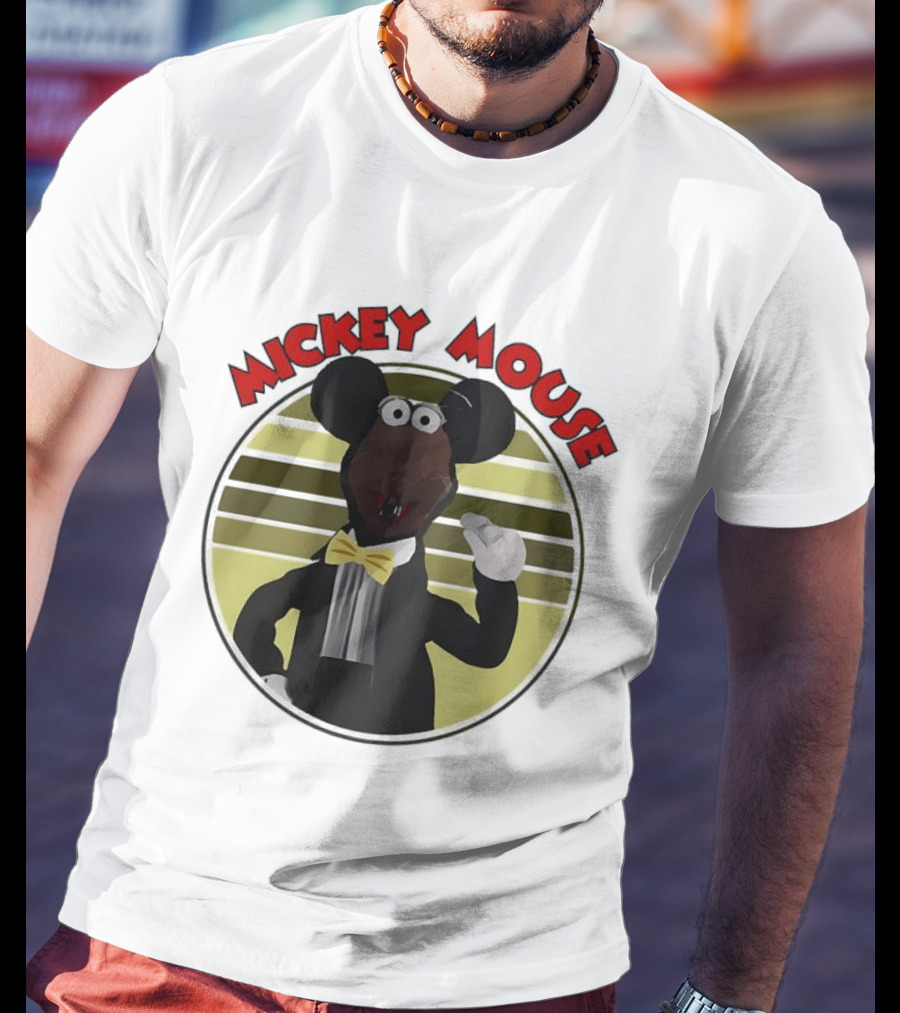 Rizzo The Rat Mickey Mouse Mashup The Muppets Show T-Shirt