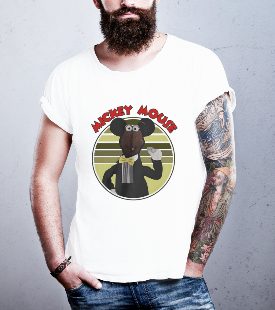 Rizzo The Rat Mickey Mouse Mashup The Muppets Show T-Shirt