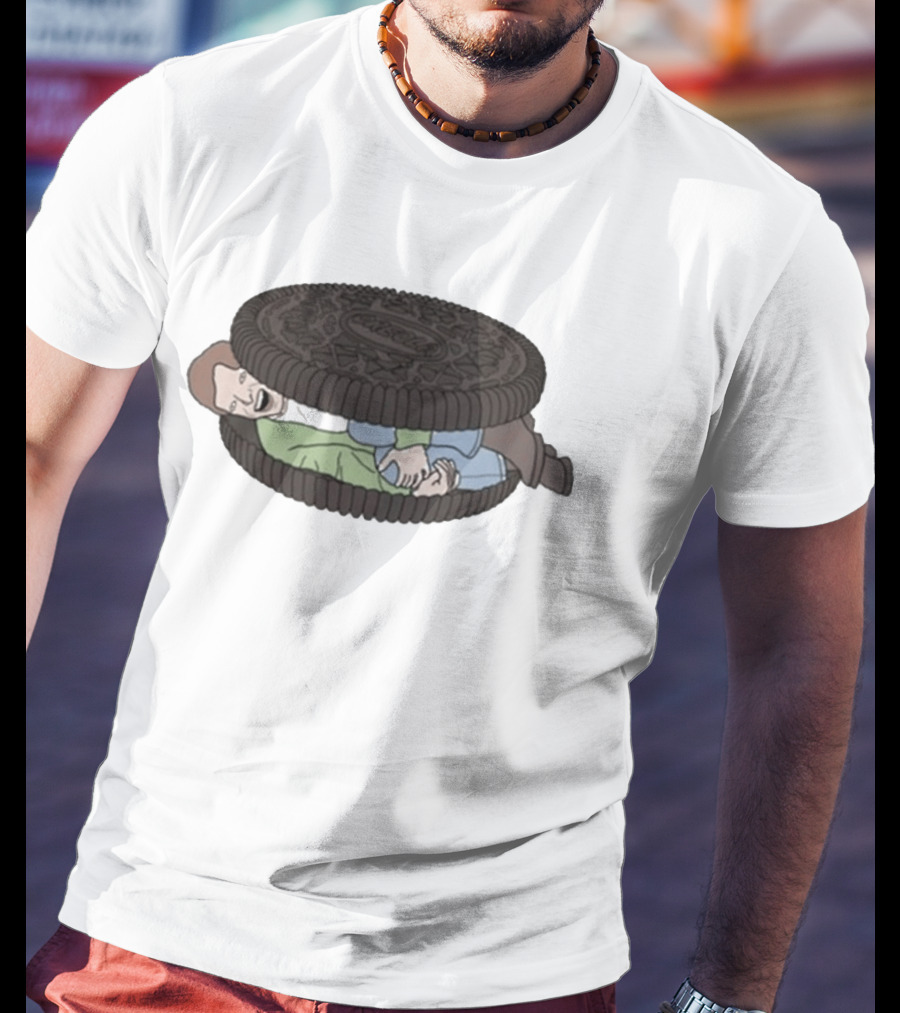 IGIKTNTY Oreola Man Inside Cookie T-Shirt