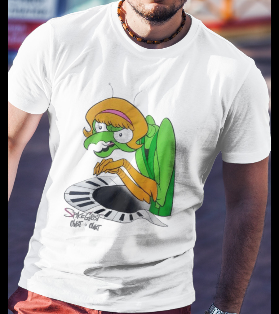 Space Ghost Coast To Coast Zorak Playing Piano T-Shirt