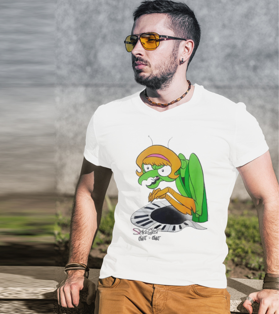 Space Ghost Coast To Coast Zorak Playing Piano T-Shirt