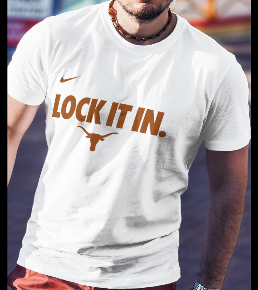 Texas Longhorns Lock It In Nike T-Shirt