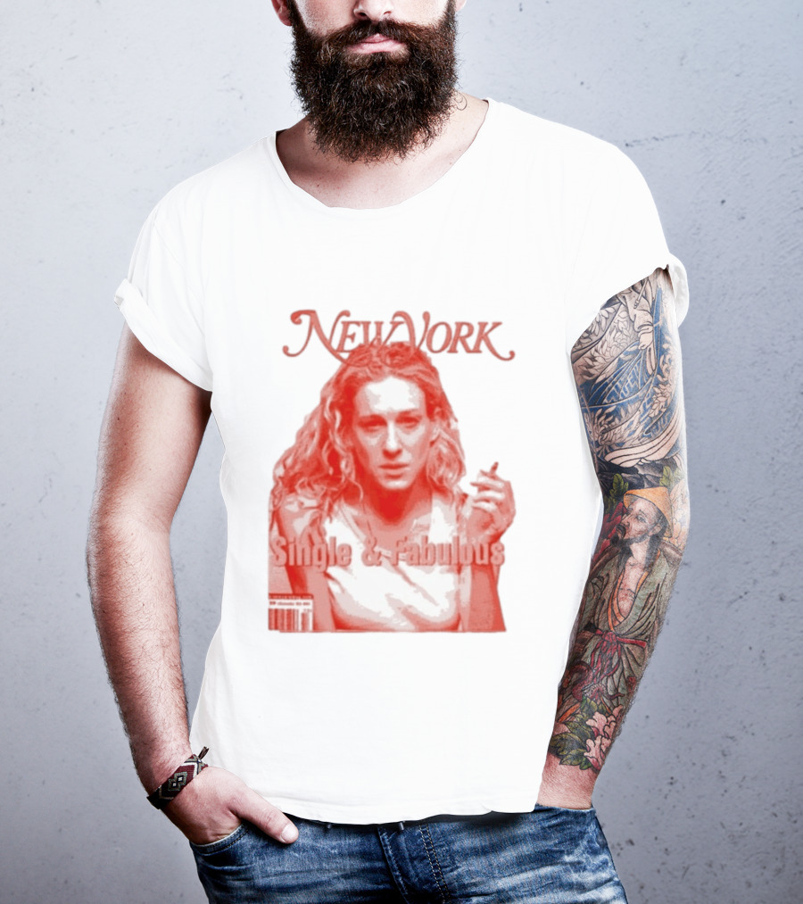 New York Single And Fabulous Magazine Cover T-Shirt