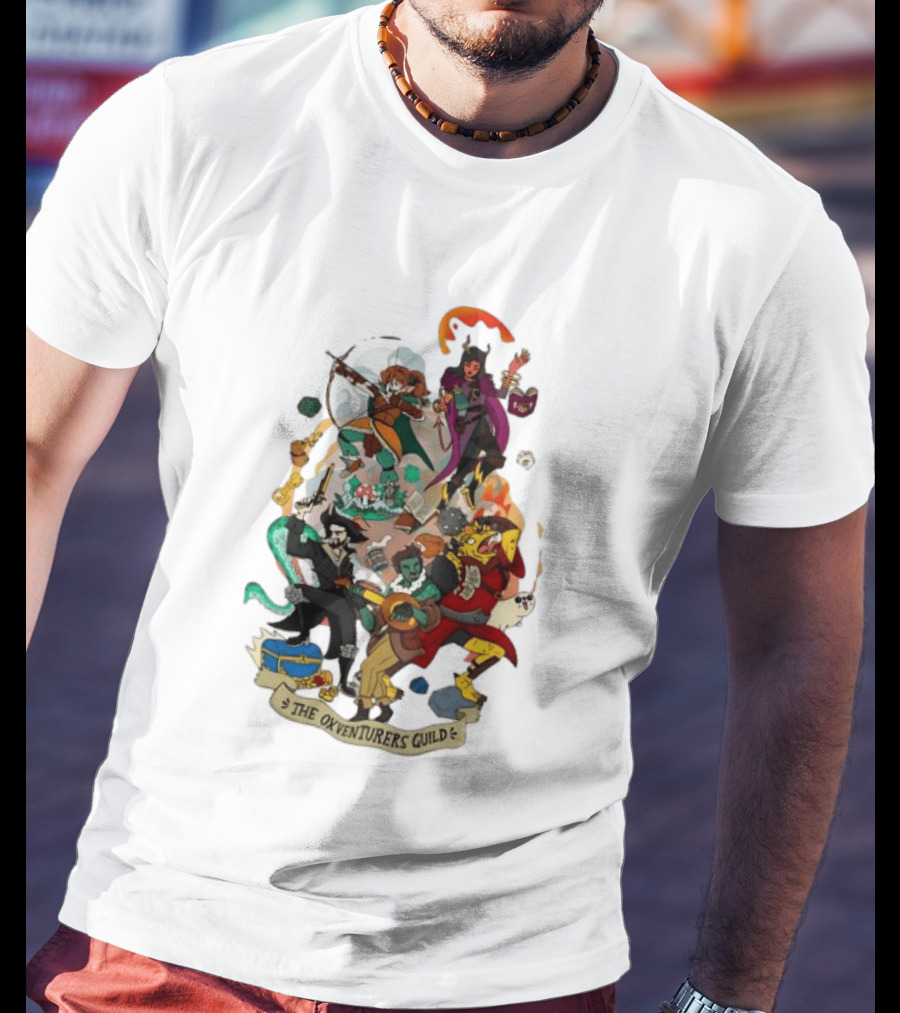 The Oxventurers Guild Dungeons And Dragons Adventure Crew T-Shirt