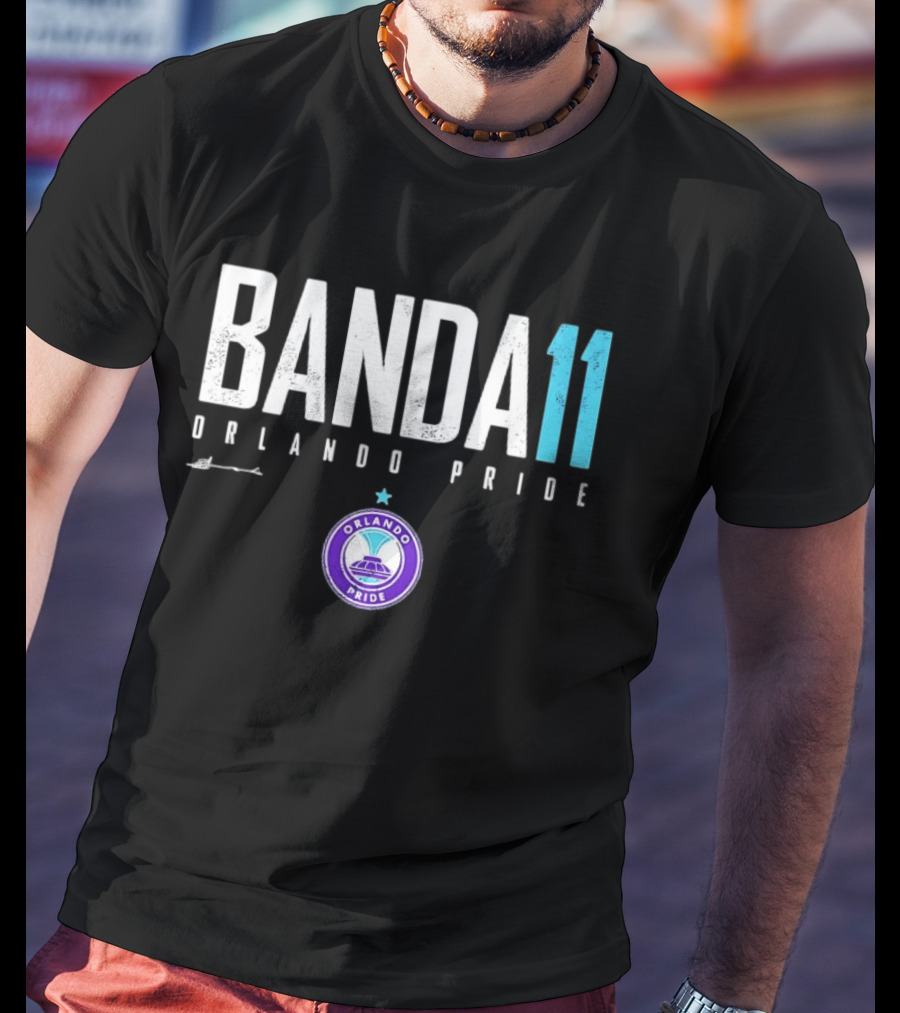 Banda 11 Orlando Pride NWSL Elite Soccer Fan Gear T-Shirt