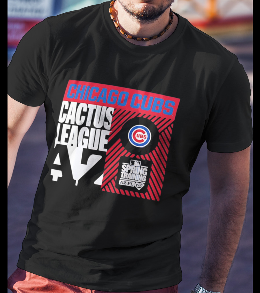 Chicago Cubs Cactus League 2026 Spring Training MLB T-Shirt