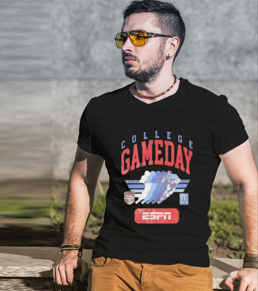 College GameDay Running Est 1993 ESPN Football T-Shirt