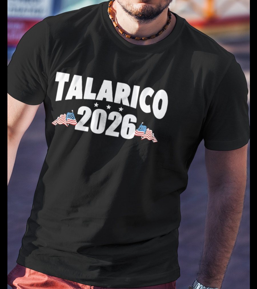 Talarico 2026 Texas Senate Campaign Stars And Flags T-Shirt