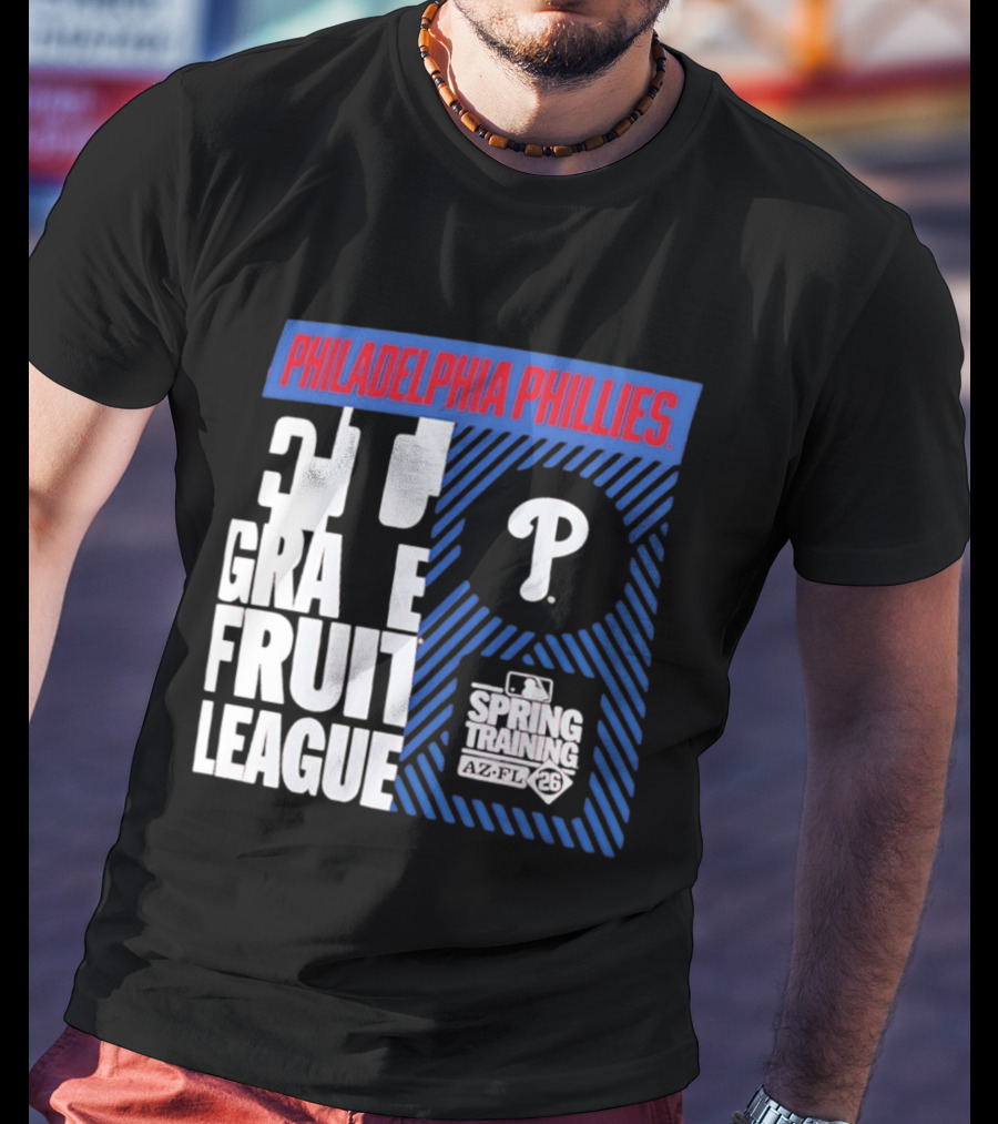 Philadelphia Phillies 2026 Spring Training Grapefruit League MLB T-Shirt