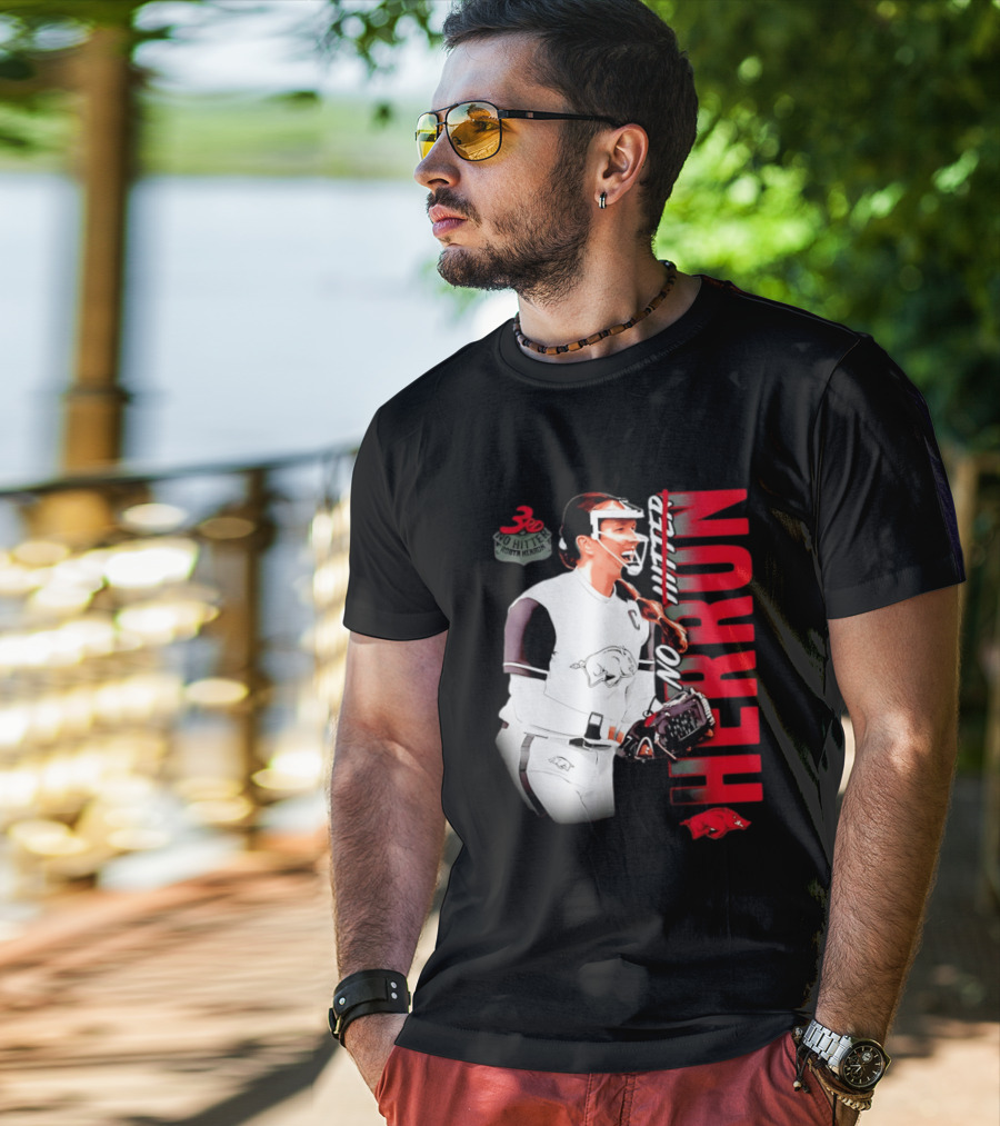 Robyn Herron Arkansas Razorbacks No Hitter No Hitz Herron T-Shirt