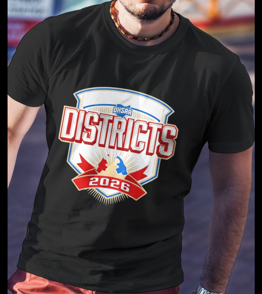 OHSAA 2026 Boys Wrestling Districts T-Shirt