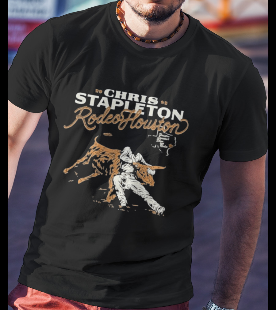 Chris Stapleton Rodeo Houston 2026 T-Shirt