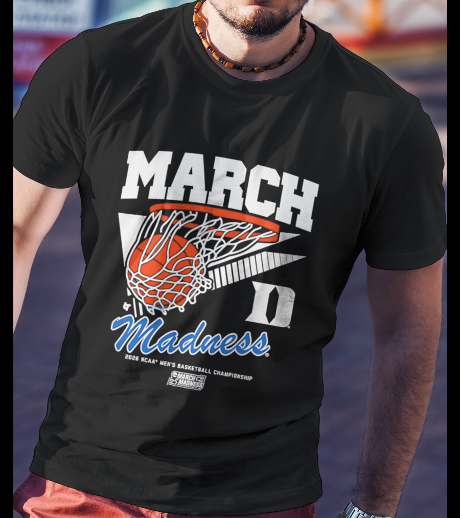 Duke Blue Devils 2026 March Madness NCAA Men's Basketball Championship Swish T-Shirt