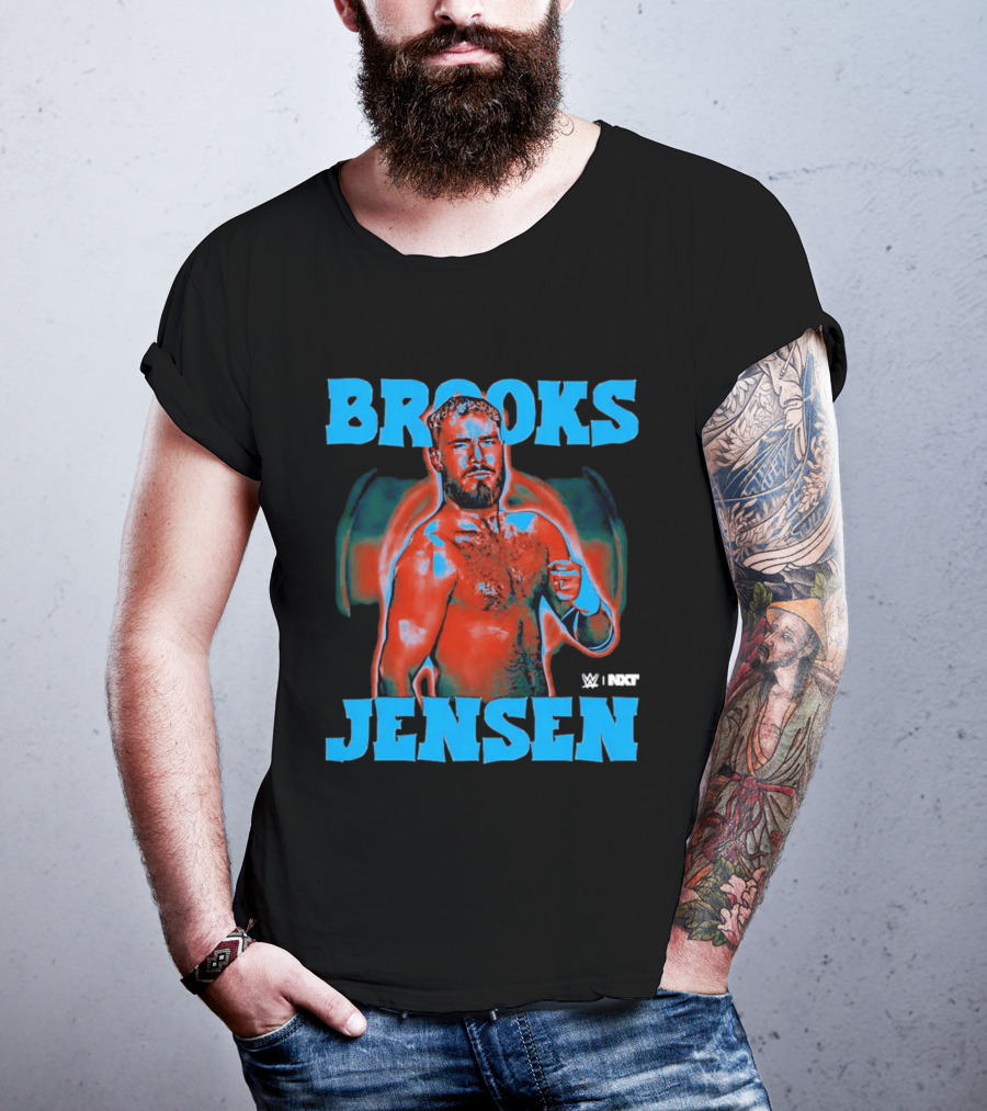 Brooks Jensen WWE NXT Wrestling Pose T-Shirt