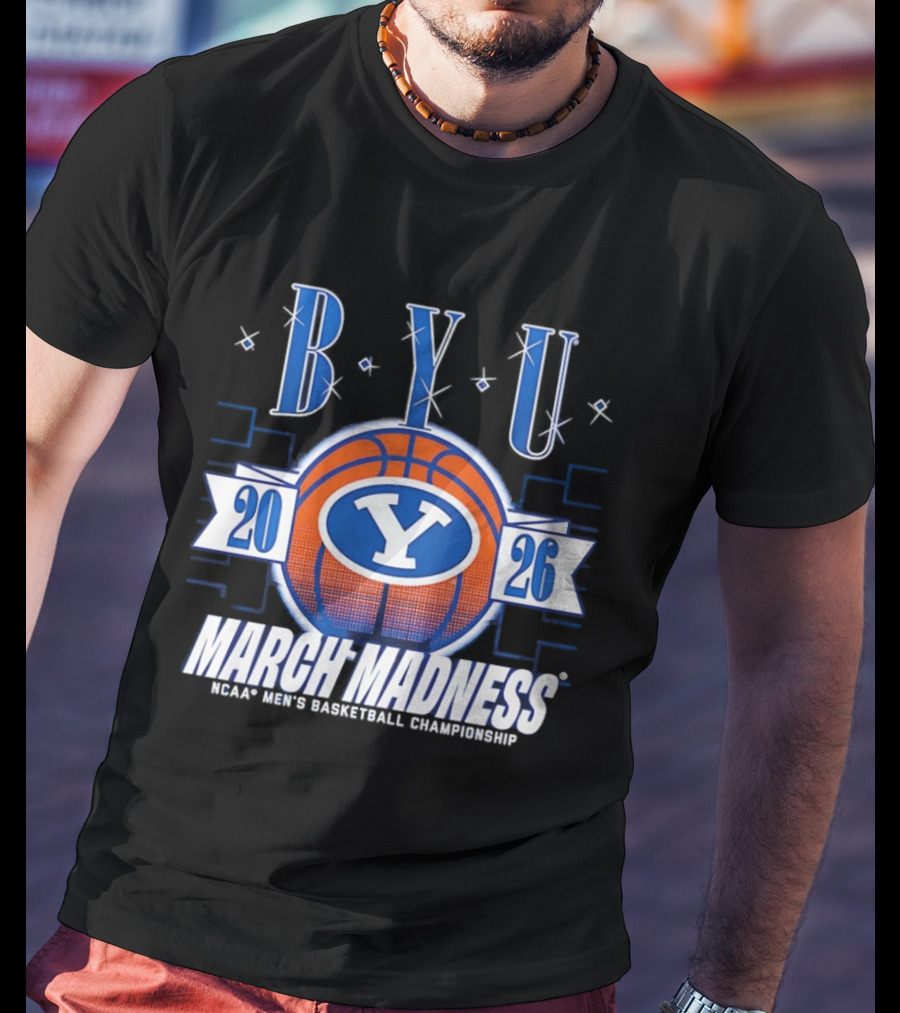 BYU Cougars 2026 NCAA Men's Basketball Championship March Madness T-Shirt