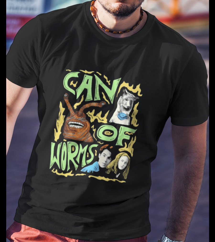 Can Of Worms 1999 Disney Channel Science Fiction Comedy Aliens And Characters T-Shirt