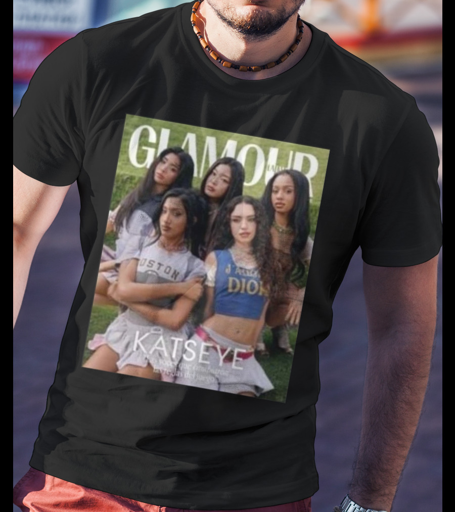 Glamour Latinoamérica Katseye Dior Boston Style Cover T-Shirt