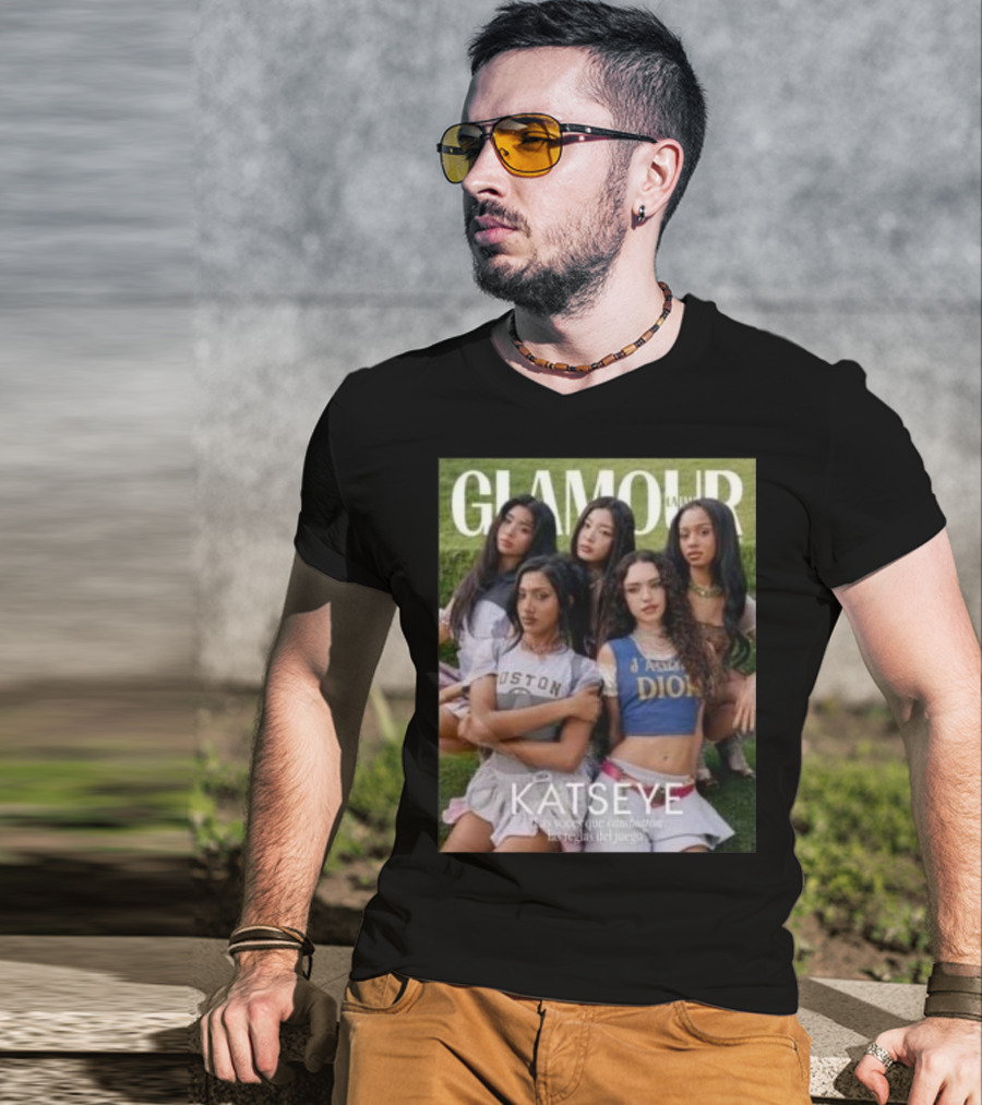 Glamour Latinoamérica Katseye Dior Boston Style Cover T-Shirt