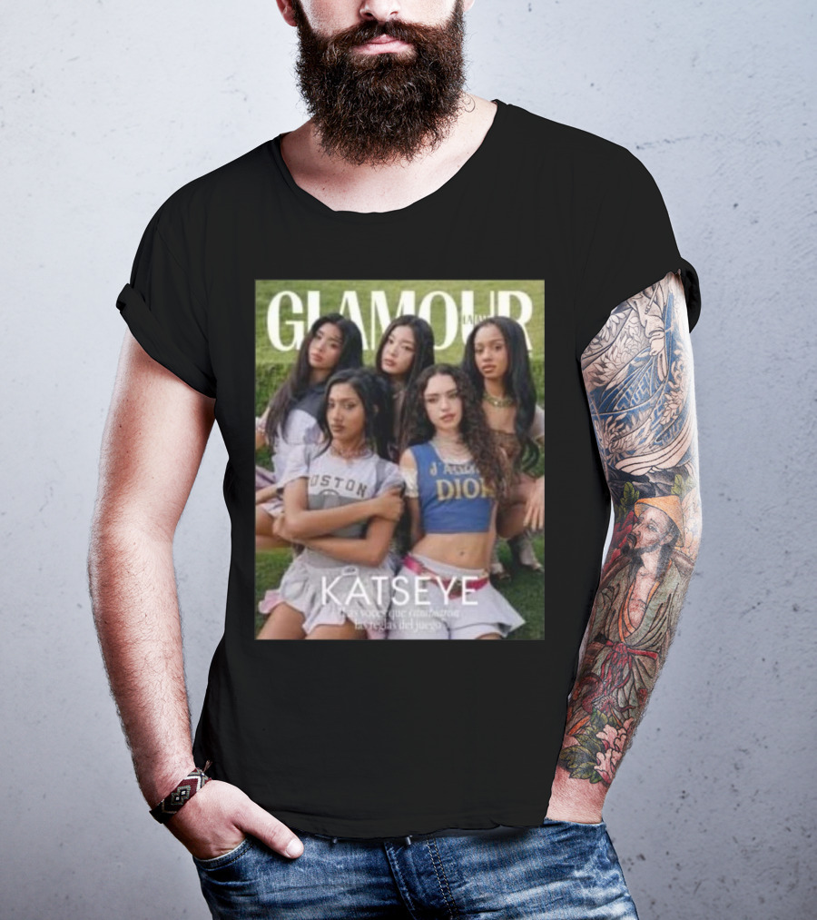 Glamour Latinoamérica Katseye Dior Boston Style Cover T-Shirt