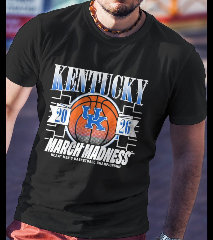 Kentucky Wildcats 2026 NCAA March Madness Basketball Championship T-Shirt