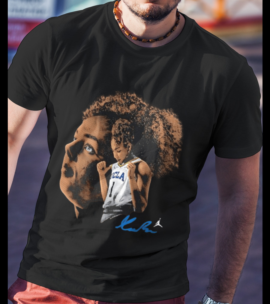Kiki Rice UCLA Bruins Basketball Jordan Signature T-Shirt