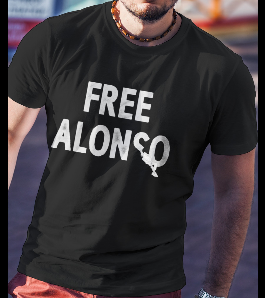 FREE ALONSO Frog Meme T-Shirt