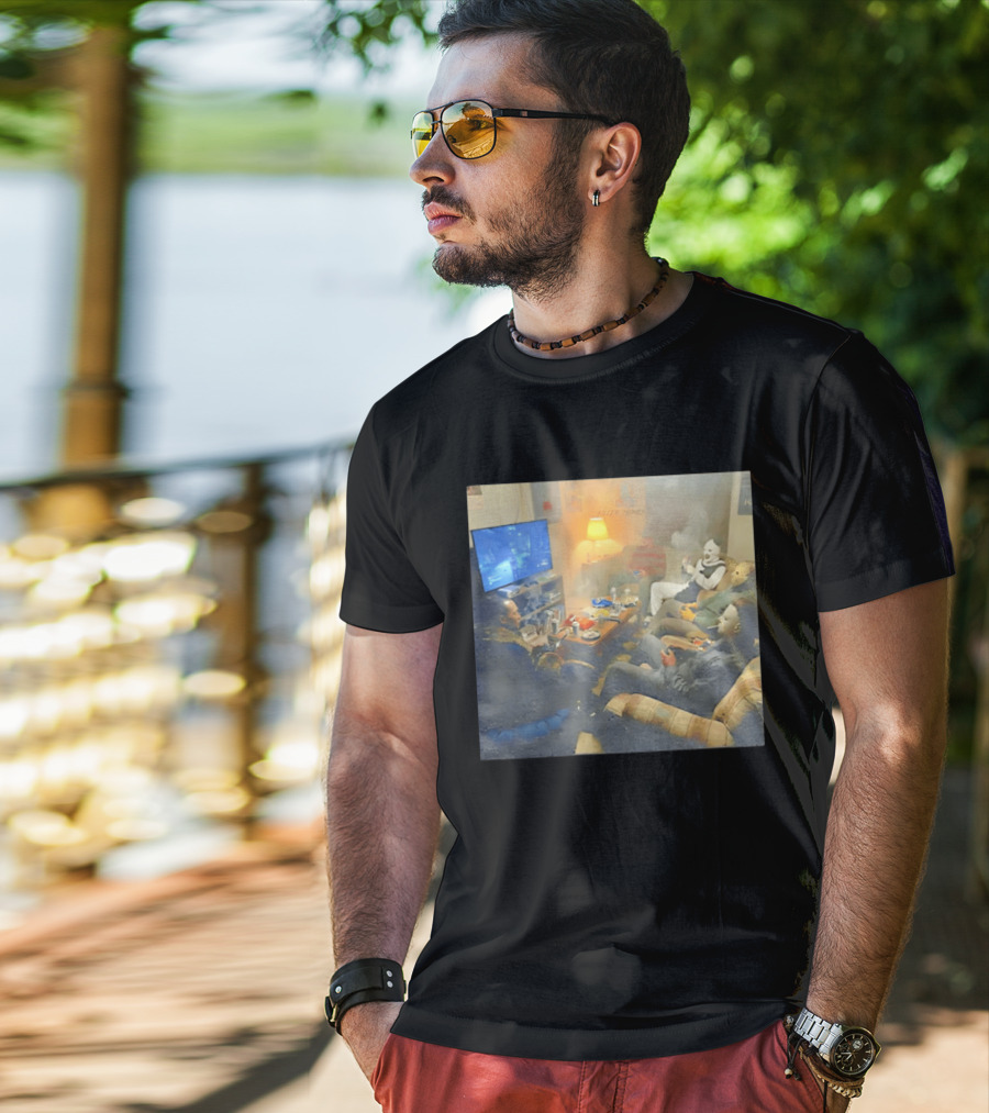 Friday Night Game Night Killer Homes Horror Characters Gaming Hangout T-Shirt