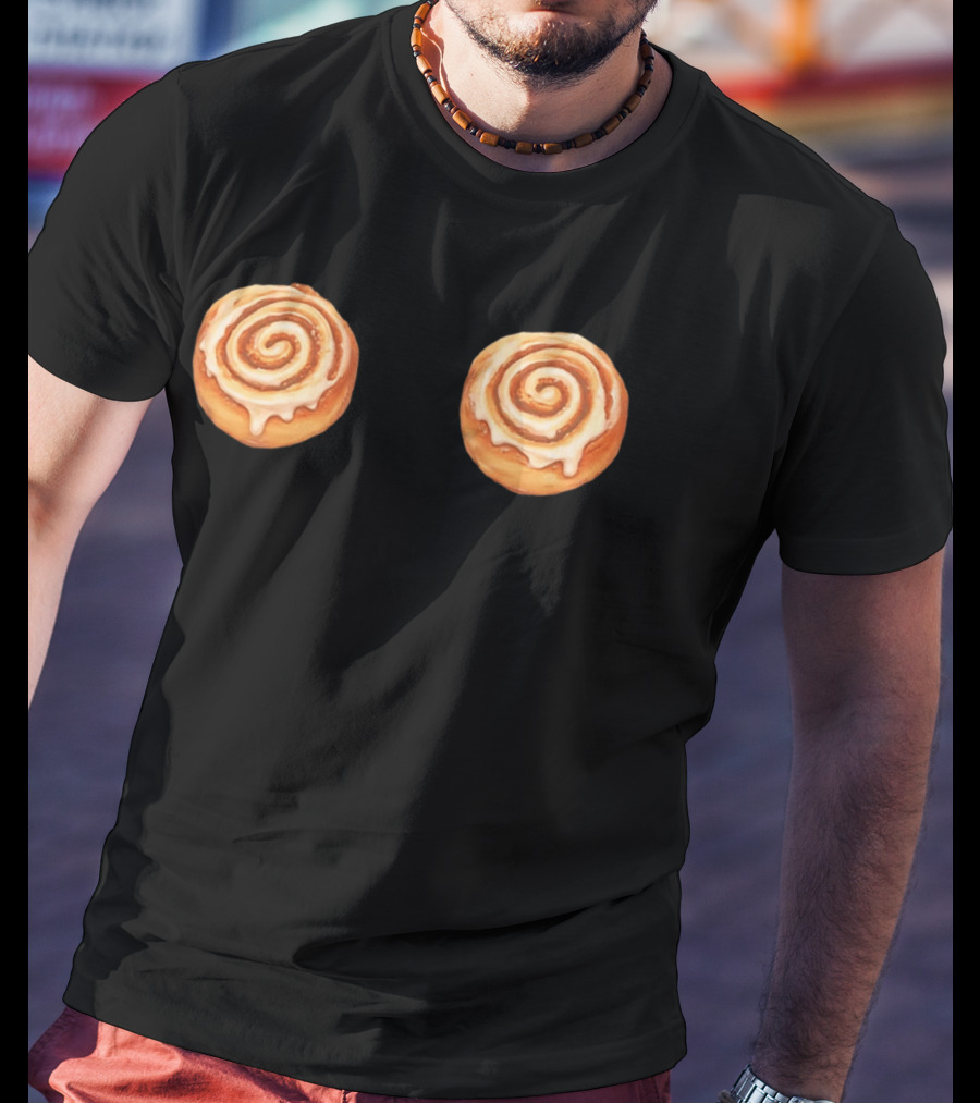 Harry Nice Buns Cinnamon Roll Humor T-Shirt