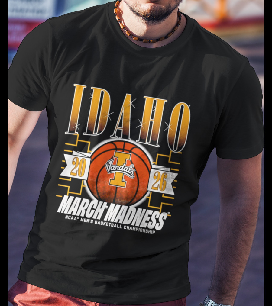Idaho Vandals 2026 NCAA Men's Basketball Championship March Madness T-Shirt