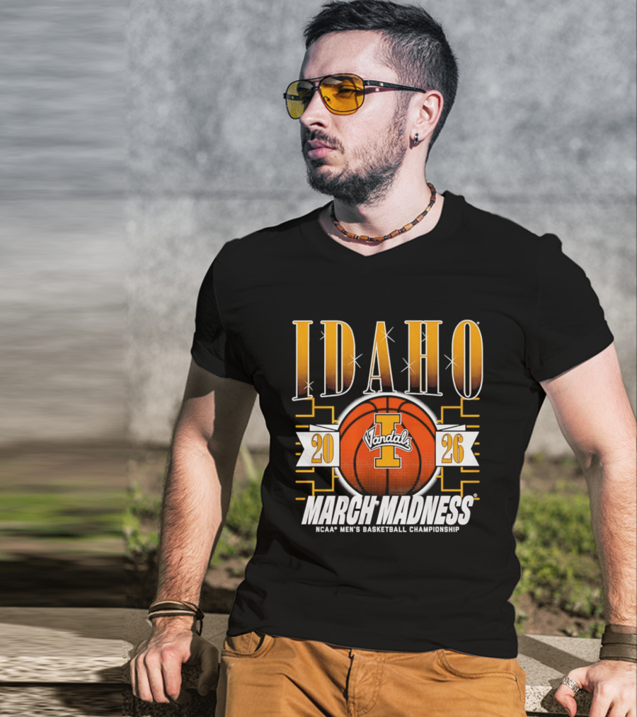 Idaho Vandals 2026 NCAA Men's Basketball Championship March Madness T-Shirt