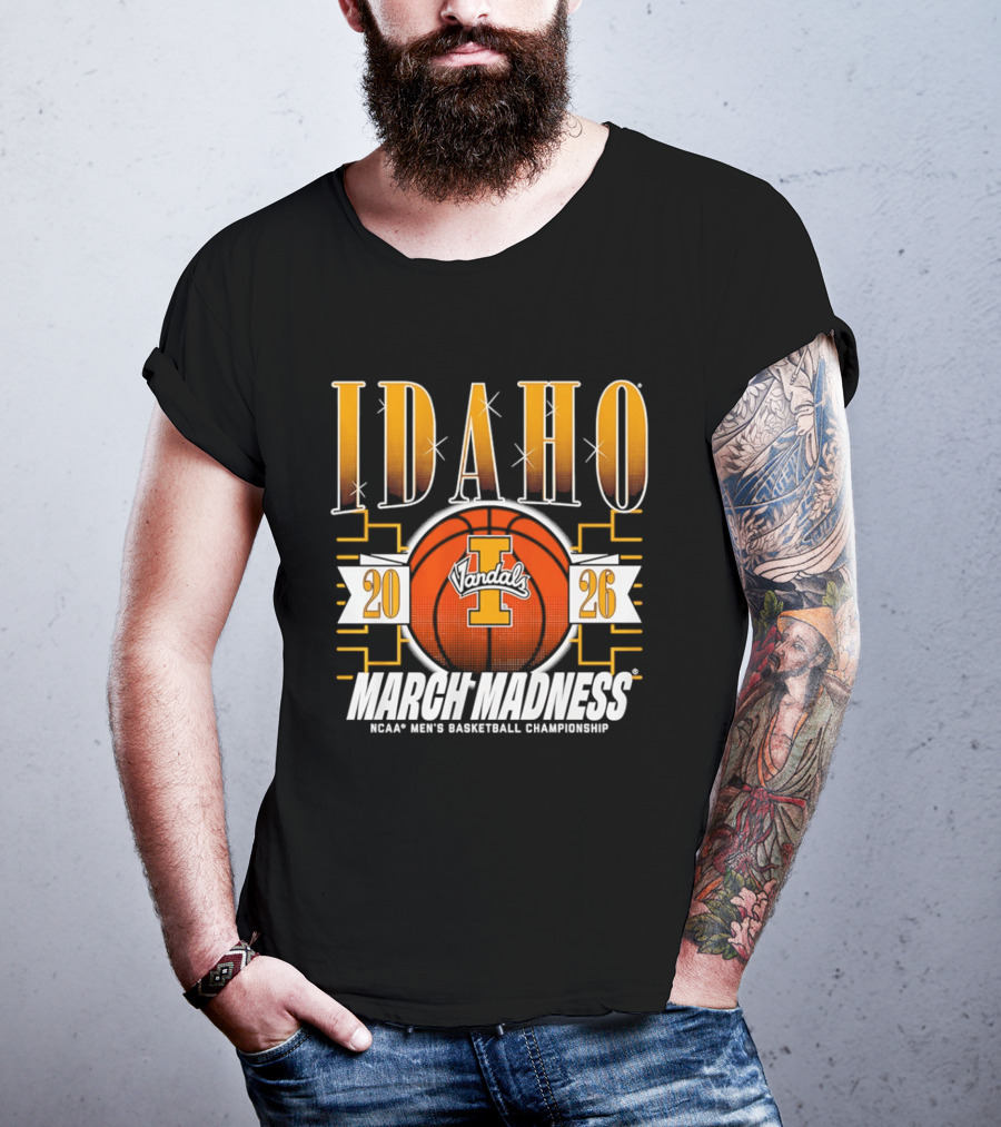 Idaho Vandals 2026 NCAA Men's Basketball Championship March Madness T-Shirt