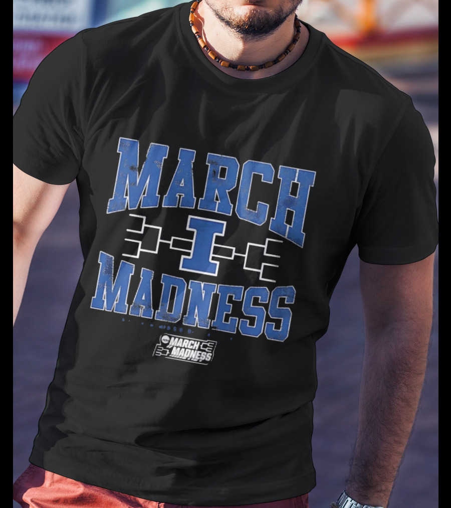 Illinois Fighting Illini March Madness 2026 Basketball Tournament T-Shirt