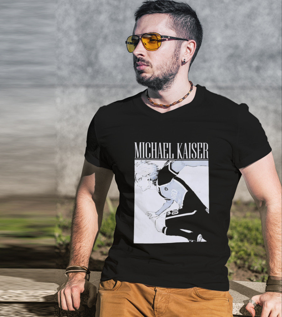 Michael Kaiser Blue Lock Anime Soccer Player T-Shirt