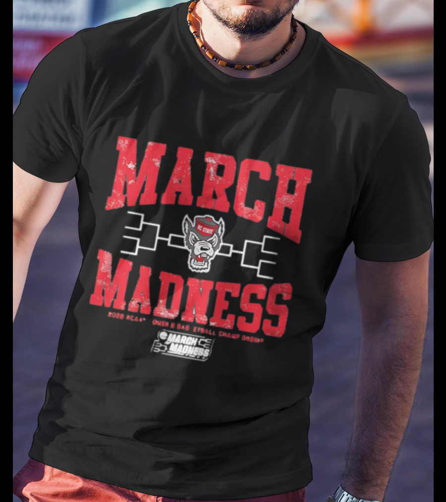 NC State Wolfpack March Madness 2026 Bracket Challenge T-Shirt