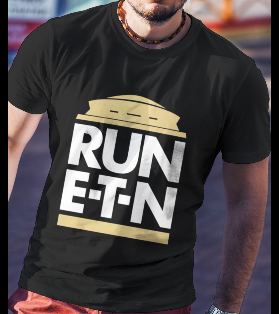 New Orleans Saints Run ETN Stadium Motif T-Shirt