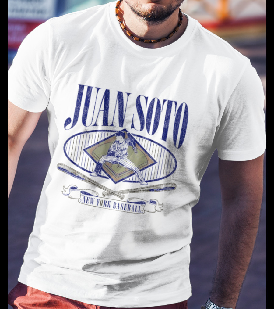 Juan Soto New York Baseball Diamond Standouts T-Shirt