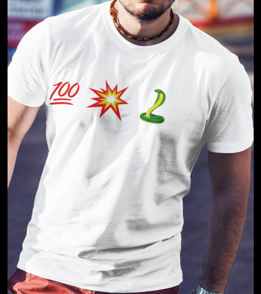 Wilt Bam Kobe 100 Explosion Snake T-Shirt
