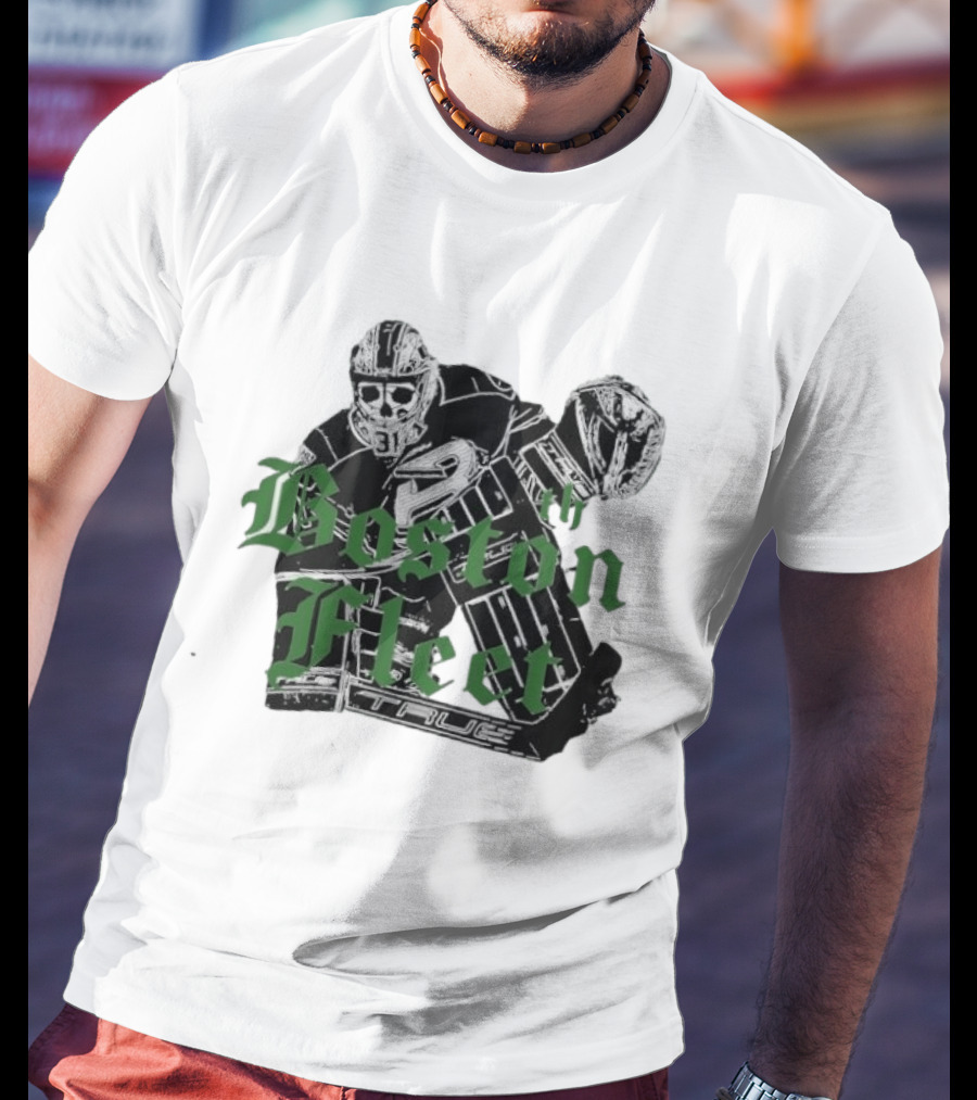 Aerin Frankel Boston Fleet PWHL Skeleton Goalie T-Shirt