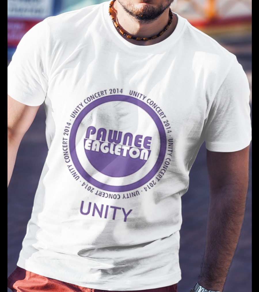 Pawnee Eagleton Unity Donna Meagle Concert 2014 Midwest Region T-Shirt