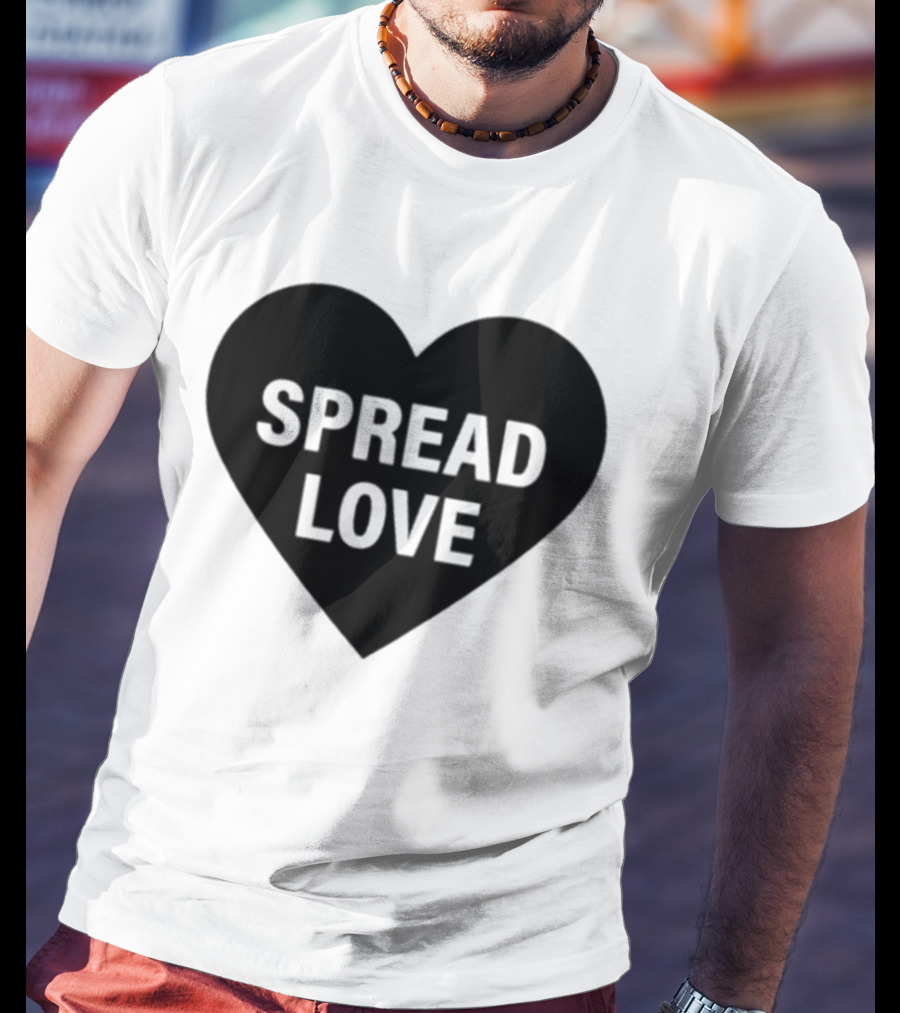 Pizza Movie Jack Martin Spread Love Heart T-Shirt