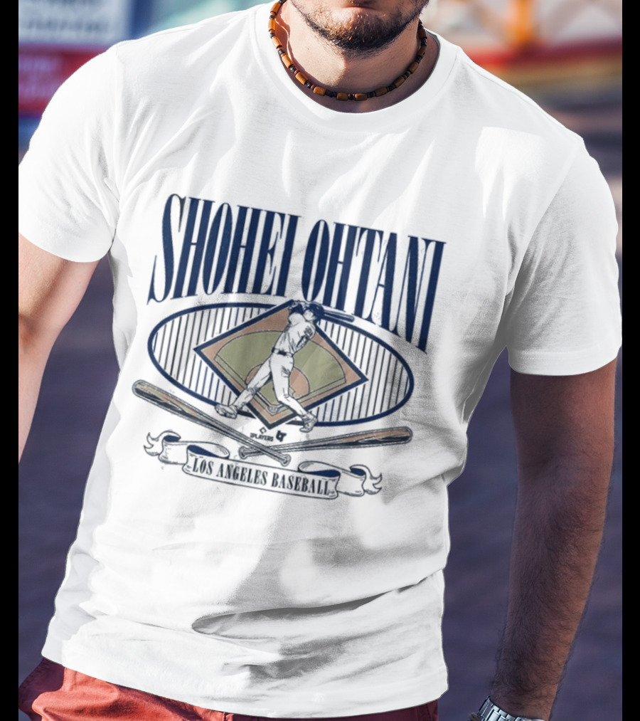 Shohei Ohtani Los Angeles Baseball Diamond Standouts T-Shirt